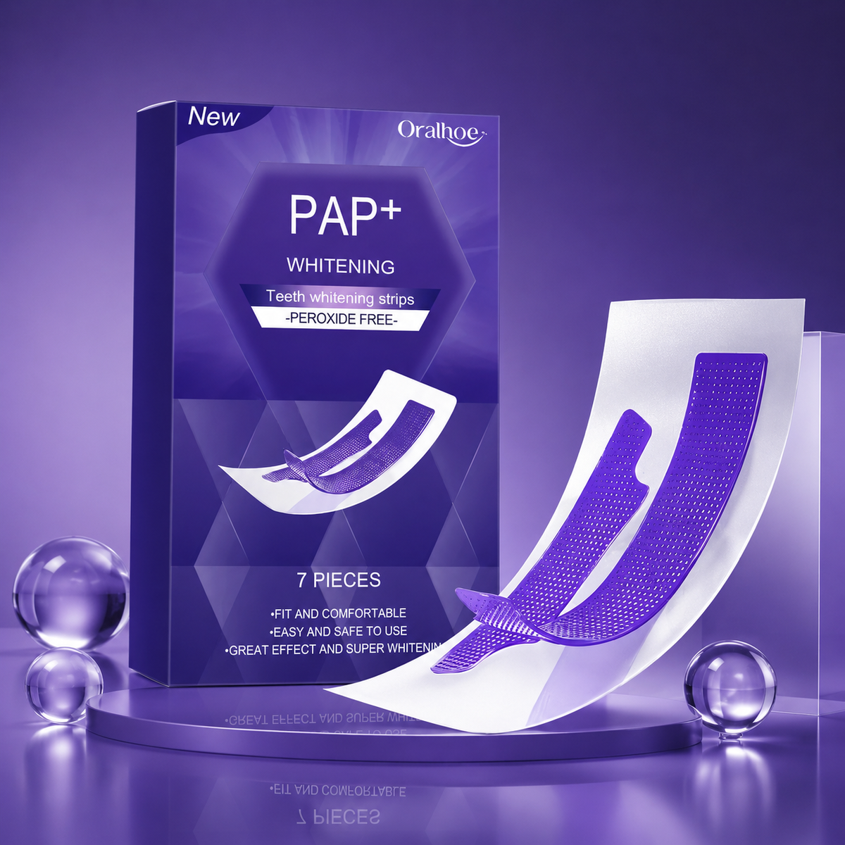 BLANCÉ Purple Whitening Strips